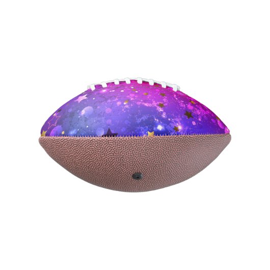 Ballon De Foot Arrière - plan rose brillant (Tourné à 270°)