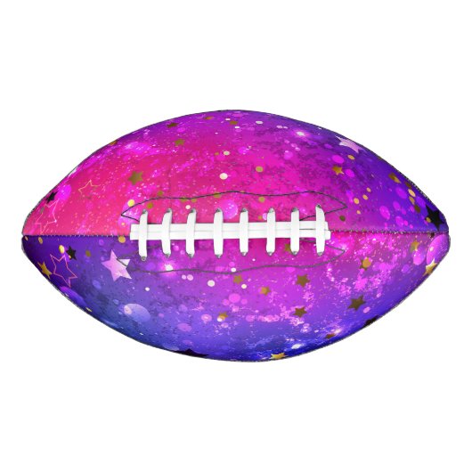 Ballon De Foot Arrière - plan rose brillant (Devant)