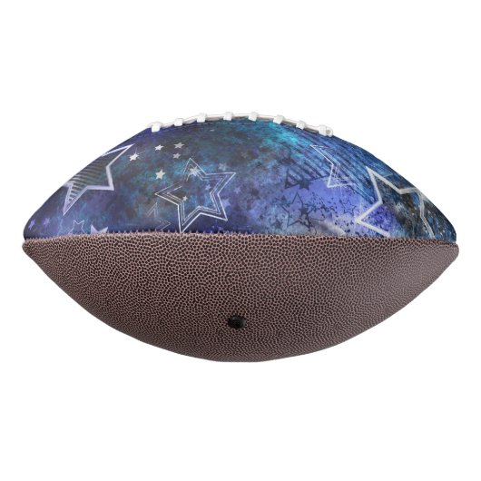 Ballon De Foot Arrière - plan spatial avec étoiles (Tourné à 270°)