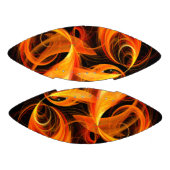 Ballon De Foot Art Abstrait Fireball (Panneaux)