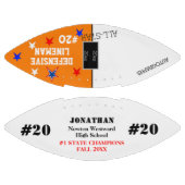 Ballon De Foot Autographes Champions de l'école Orange (Panneaux)