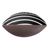 Ballon De Foot Bande noire et blanche moderne (Tourné à 90°)