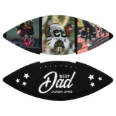 Ballon De Foot Best Dad Photo Collage Football (Panneaux)