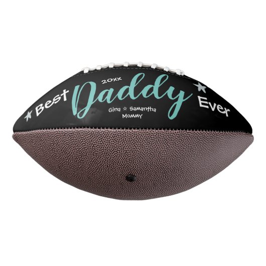 Ballon De Foot Best Daddy Ever Three Photo Football (Tourné à 270°)