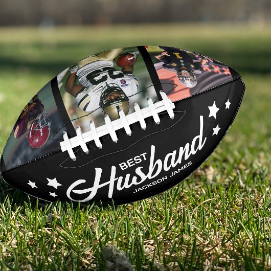 Ballon De Foot Best Husband Photo Collage Football