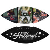 Ballon De Foot Best Husband Photo Collage Football (Panneaux)