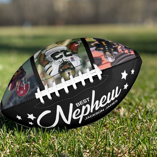 Ballon De Foot Best Nephew Photo Collage Football