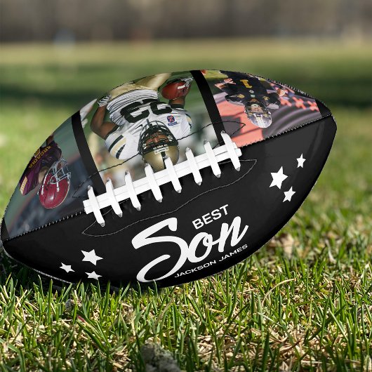 Ballon De Foot Best Son Photo Collage Football