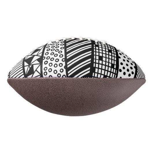 Ballon De Foot Black and white (Tourné à 90°)