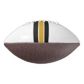 Ballon De Foot Black Gold & White Design (Tourné à 90°)