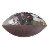 Ballon De Foot Black Leather Print Beige Player Numéro d'équipe P (Tourné à 90°)