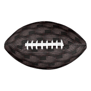 Ballon De Foot Black Rose Grunge Vintage American Flag Motif