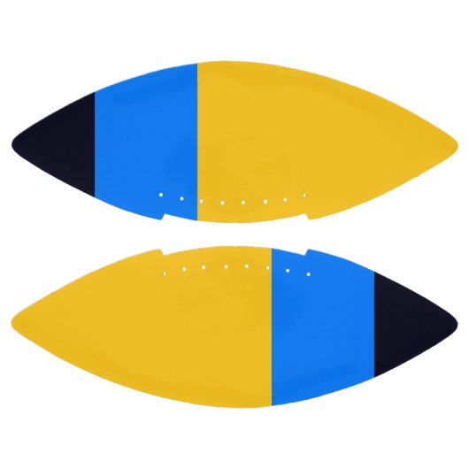 Ballon De Foot Bleu jaune (Panneaux)