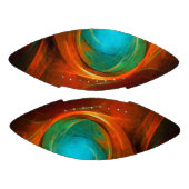 Ballon De Foot Blue Eye Moderne Abstrait Art Cool Motif #16 (Panneaux)