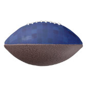 Ballon De Foot Blue mosaic pixel pattern (Tourné à 90°)