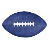 Ballon De Foot Blue mosaic pixel pattern (Devant)
