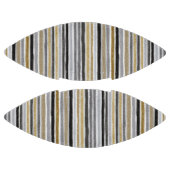 Ballon De Foot Blue White Stripes (Panneaux)