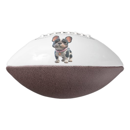 Ballon De Foot Bouledogue Français (Tourné à 270°)