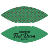 Ballon De Foot Boys Football Green Sports First Birthday Football (Panneaux)