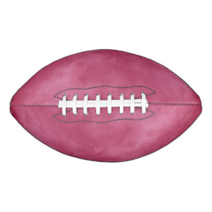 Ballon De Foot Burgundy Blush