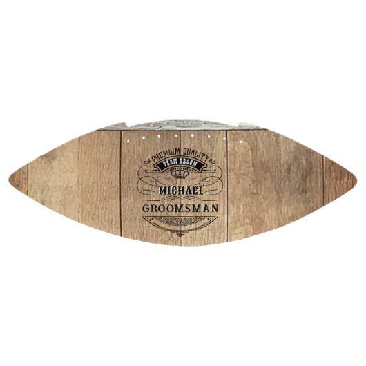 Ballon De Foot Cadeaux Groomsmen (Panneau)