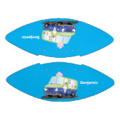 Ballon De Foot Camion de glace cartoon mignon et heureux (Panneaux)