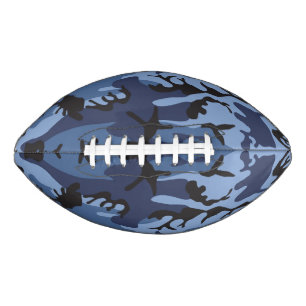 Ballon De Foot Camouflage Bleu Marine, Militaire, Armée