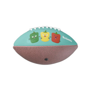 Ballon De Foot Caricature de chant trio capsicum poivre clair