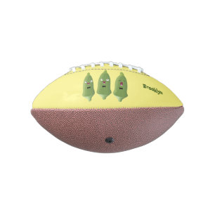 Ballon De Foot Caricature de légumes de l'okra chantante mignonne
