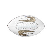 Ballon De Foot Caricature de lézard rouge (Devant)