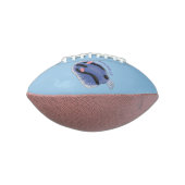 Ballon De Foot Caricature de nudibranche bleu mignon (Tourné à 90°)