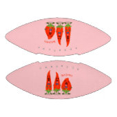 Ballon De Foot Caricature de piments chantants mignons (Panneaux)