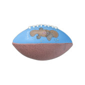 Ballon De Foot Caricature de platypus bébé très heureuse (Tourné à 90°)