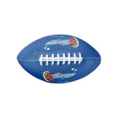 Ballon De Foot Caricature de poisson tropical guppy très chic (Devant)