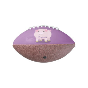Ballon De Foot Caricature de porc mignon rose pot vendue