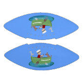 Ballon De Foot Caricature de voilier et de canot à rames garçon m (Panneaux)