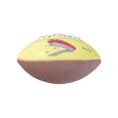Ballon De Foot Caricature en agrafeuse rouge pâle (Tourné à 90°)