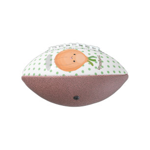 Ballon De Foot Caricature vert oignon brun joli