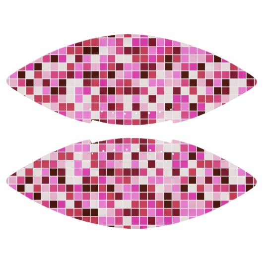 Ballon De Foot Carreaux de piscine, Carreaux de mosaïque rose, Mo (Panneaux)