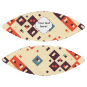 Ballon De Foot Carrés dans la rétro conception d'abrégé sur (Panneaux)