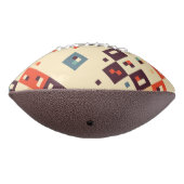 Ballon De Foot Carrés dans la rétro conception d'abrégé sur (Tourné à 270°)