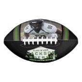 Ballon De Foot Catégorie de photo 2025 personnalisable noir (Devant)