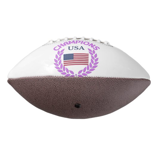 Ballon De Foot champions USA flag world Original (Tourné à 270°)
