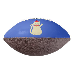Ballon De Foot Chat de Noël mignon