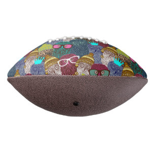 Ballon De Foot Chouette dans la couronne