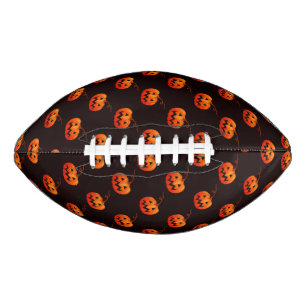 Ballon De Foot Citrouilles d'Halloween, Citrouilles Orange Farce