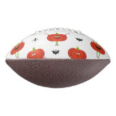 Ballon De Foot Citrouilles d'halloween mignonnes, araignée et mot (Tourné à 90°)