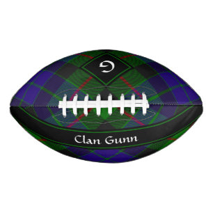 Ballon De Foot Clan Gunn Tartan Football