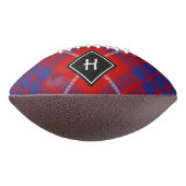 Ballon De Foot Clan Hamilton Red Tartan Football (Tourné à 90°)