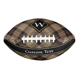 Ballon De Foot Clan MacKenzie Chasse Football Tartan Brown